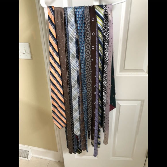 34 various neck ties.All clean with no stains.